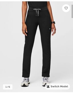 Figs Yola High Rise Slim Scrub Pants